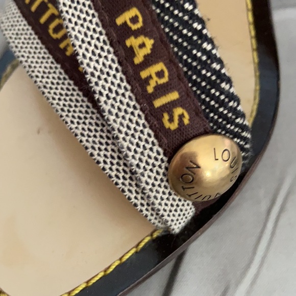 Louis Vuitton sandals Limited addition size 38 1/2 - Picture 3 of 6